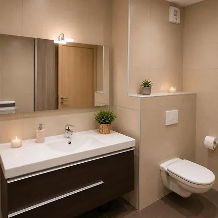 Grand T2 De 48m2 Agosta - 4personnes - Climatise - Et Commerces A 100m Apartment